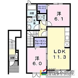 ＴＭ・ビレッジII 2階/202