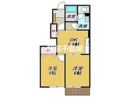 シャンポール 1階/101