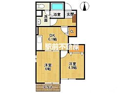 アヴェニールD 1階/104