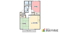 フェルメールヒルズ 2DKの間取図画像