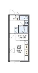 レオパレスあさひ 1階/101
