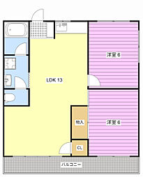 コーポいぬづか 2階