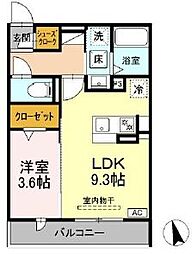 D-Hills下池川町 3階/303