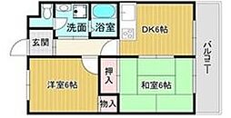 間取図画像 2DK
