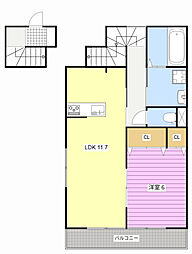 キャレフルール 2階