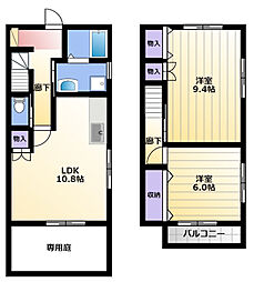 テラスハウス白羽 1階