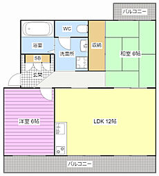 ベルジェーム 3階