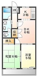 ハイツリバティI 2階