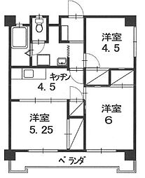 パレスはなやしき 4階/401