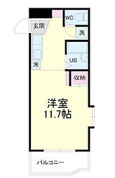 間取図画像 ワンルーム