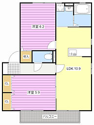 ヴァンベールA 1階/101
