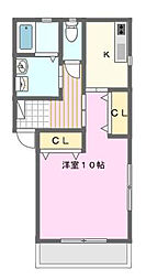 コーポプロスペール 2階/202