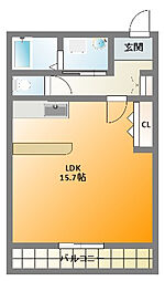 間取図画像 ワンルーム