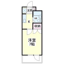 上島コモンコートD棟 2階/206