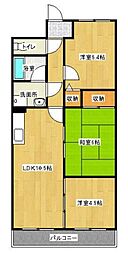 アーバンヒルズマンション浜松中野町 3LDKの間取図画像