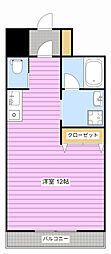 マ・グラン3 ワンルームの間取図画像
