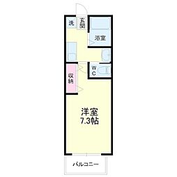 LLOYD/1 1Kの間取図画像