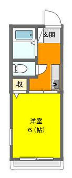 パークサイドK 102｜静岡県浜松市中央区植松町(賃貸アパート1K・1階・20.50㎡)の写真 その2