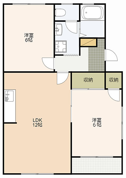 マンションフロイデ 303｜静岡県浜松市中央区市野町(賃貸マンション2LDK・3階・54.00㎡)の写真 その2