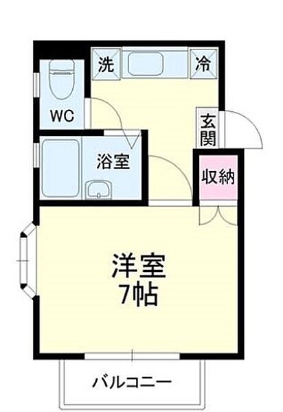 ビバリーハウス中島 101｜静岡県浜松市中央区中島２丁目(賃貸アパート1K・1階・22.35㎡)の写真 その2