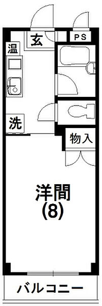 カーサ　アスカル 303｜静岡県浜松市中央区佐藤２丁目(賃貸アパート1K・3階・24.24㎡)の写真 その2