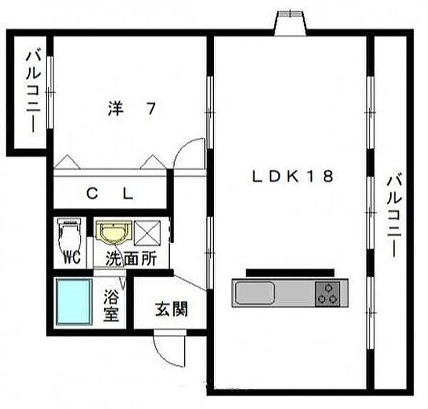 エステート半田山 301｜静岡県浜松市中央区半田山５丁目(賃貸マンション1LDK・3階・55.40㎡)の写真 その2