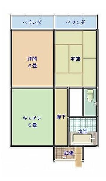 ノースアイランド 103｜静岡県浜松市中央区北島町(賃貸マンション2DK・1階・45.00㎡)の写真 その2