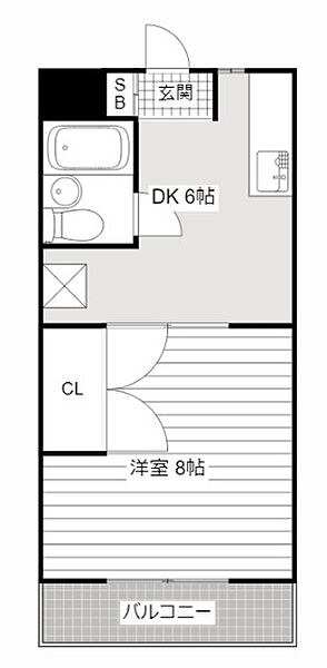 ジュネスタウン 203｜静岡県浜松市中央区西浅田１丁目(賃貸マンション1DK・2階・25.92㎡)の写真 その2