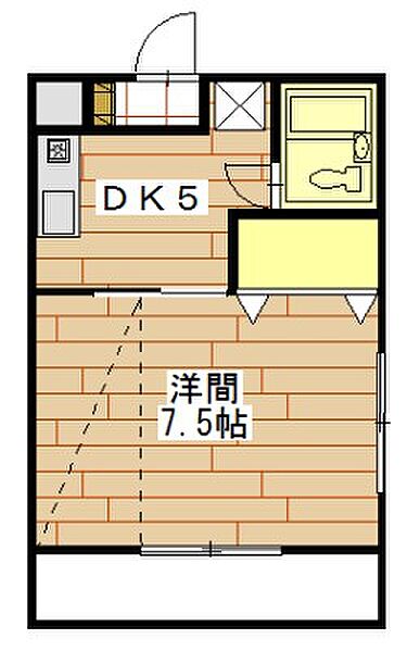 グランパレII 101｜静岡県浜松市中央区上西町(賃貸マンション1DK・1階・24.30㎡)の写真 その2