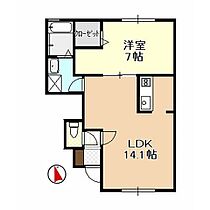 棒屋第五下池ハイツ 104 ｜ 静岡県浜松市中央区下池川町（賃貸アパート1LDK・1階・47.00㎡） その2