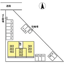 仮）D-ROOM上島五丁目 202 ｜ 静岡県浜松市中央区上島５丁目（賃貸アパート1LDK・2階・40.05㎡） その3