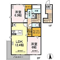 T・Loop　A/B　A棟 202 ｜ 静岡県浜松市中央区安松町（賃貸アパート2LDK・2階・64.91㎡） その1