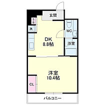 中央煉瓦館 502 ｜ 静岡県浜松市中央区中央２丁目（賃貸マンション1LDK・5階・39.40㎡） その2