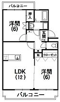 初生パークハイツ 207 ｜ 静岡県浜松市中央区初生町（賃貸マンション2LDK・2階・56.27㎡） その2