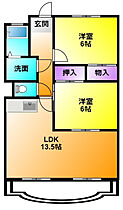 eveさいわい 401 ｜ 静岡県浜松市中央区幸２丁目（賃貸マンション2LDK・4階・57.75㎡） その2