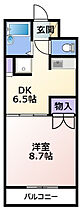 プレジデントヴィラA 302 ｜ 静岡県浜松市中央区大平台３丁目（賃貸マンション1DK・3階・32.09㎡） その2