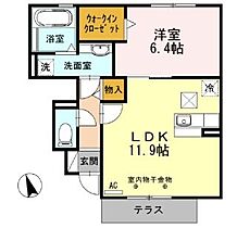 カーサ・フェリーチェ 103 ｜ 静岡県浜松市中央区和合町（賃貸アパート1LDK・1階・46.38㎡） その2