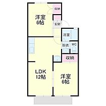 セジュールパルB 201 ｜ 静岡県浜松市中央区入野町（賃貸アパート2LDK・2階・50.27㎡） その2