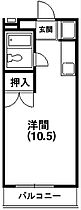 サンアベニュー富塚I 103 ｜ 静岡県浜松市中央区富塚町（賃貸アパート1R・1階・23.18㎡） その2