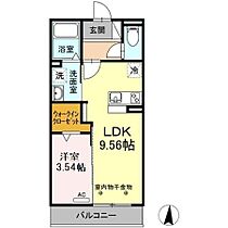 ゆーかりＨＩＬＬ’ｓVI 202 ｜ 静岡県浜松市中央区上西町（賃貸アパート1LDK・2階・33.78㎡） その2