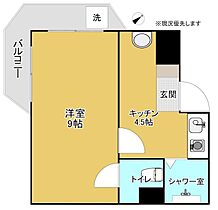 ライフ第3マンション細江 401 ｜ 静岡県浜松市浜名区細江町中川（賃貸マンション1K・4階・31.50㎡） その2