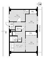 ビレッジハウス江西2号棟 403 ｜ 静岡県浜松市中央区神田町（賃貸マンション3DK・4階・57.96㎡） その2