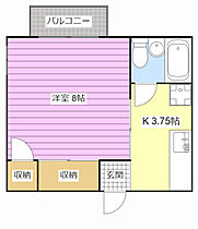 セジュール城北 201 ｜ 静岡県浜松市中央区城北２丁目（賃貸アパート1K・2階・24.30㎡） その2