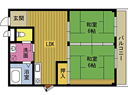 湯山ハイツ 1階/106