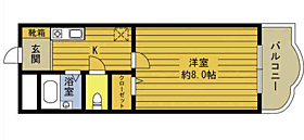 メリヴェール泉 105 ｜ 大分県別府市大字内竈（賃貸マンション1K・1階・25.51㎡） その2