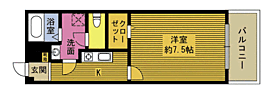 リベルテ21 207 ｜ 大分県別府市汐見町（賃貸マンション1K・2階・27.54㎡） その2