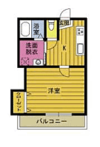 Ｒ4番館 202 ｜ 大分県杵築市大字狩宿（賃貸アパート1K・2階・28.35㎡） その2