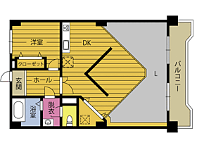 ヴィラ宮崎 302 ｜ 大分県大分市東大道２丁目（賃貸マンション1LDK・3階・55.30㎡） その2