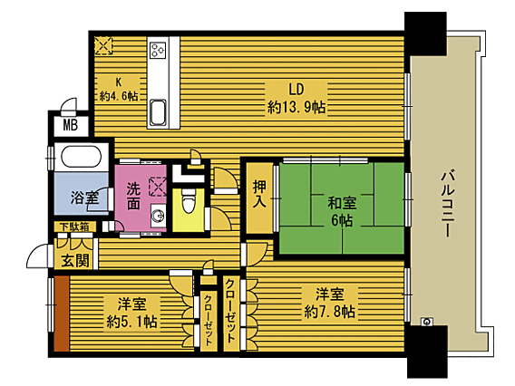 MJR大分駅前_間取り_0