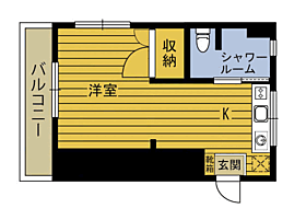 スカイメゾン金池南 305 ｜ 大分県大分市金池町１丁目（賃貸マンション1R・3階・19.80㎡） その2